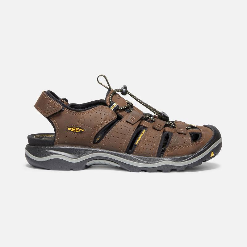 Keen Rialto II Trekkingsandalen Herren DE-29357 Bison/Black - Keen Herrenschuhe Braun